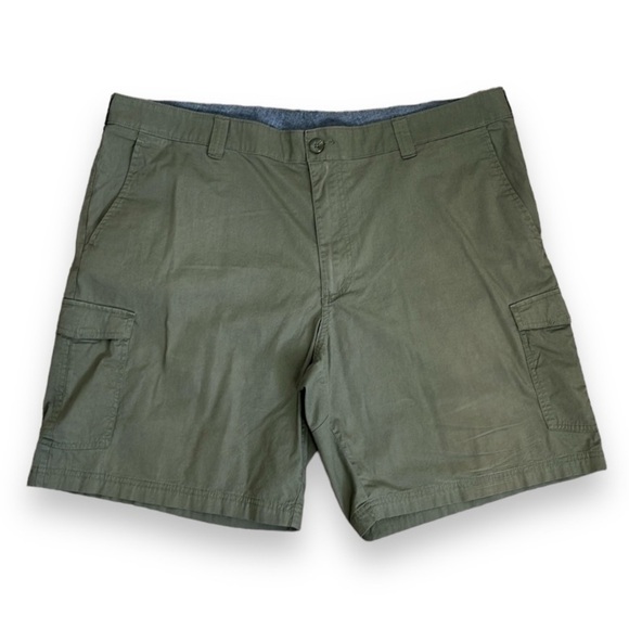 Columbia Men's Hiking  Shorts Size 42 Regular Fit Olive Army Green Light Cargo - Picture 1 of 14